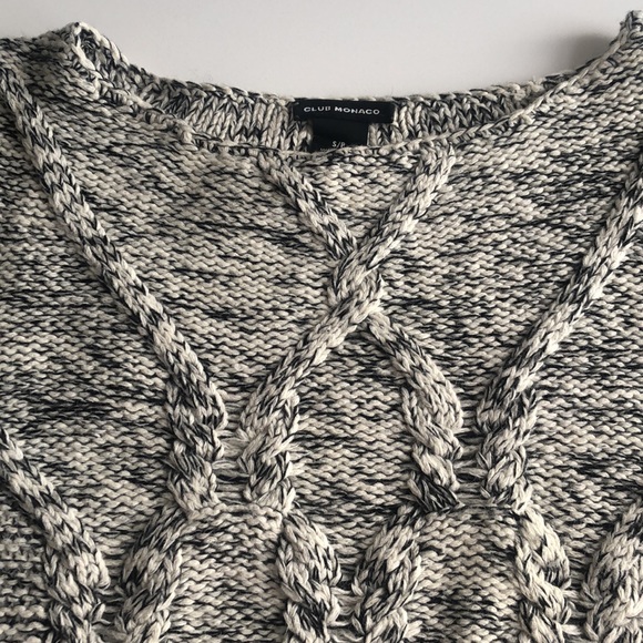 Club Monaco Cable Knit Sweater - Picture 4 of 5
